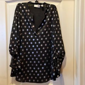 Elegant Chicos style semi-sheer design